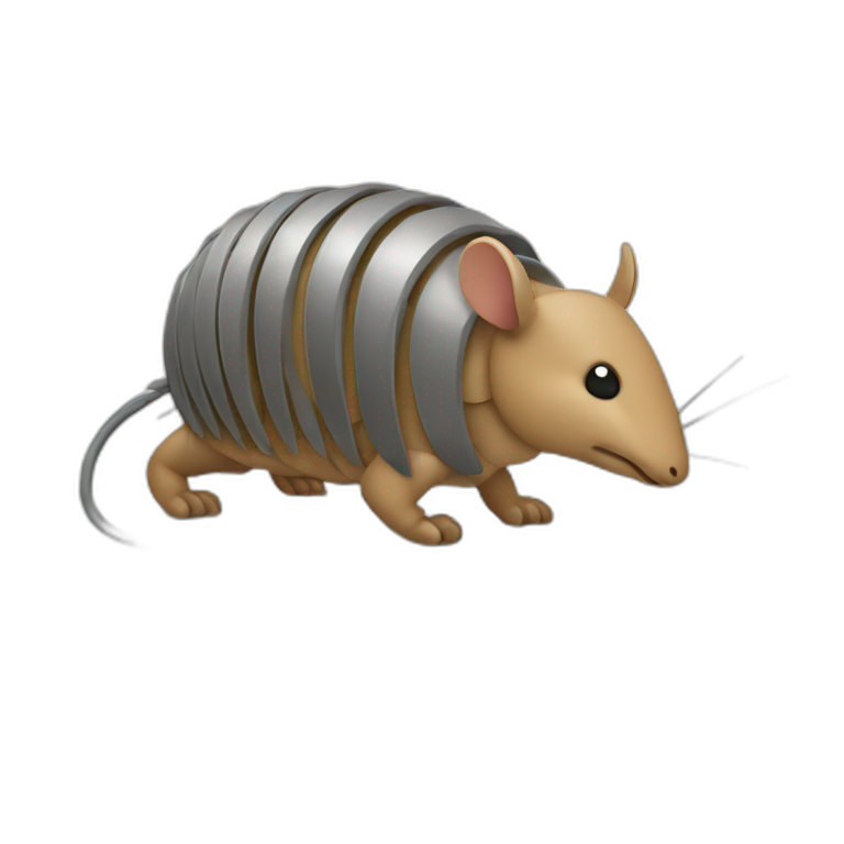  armadillo with wires emoji