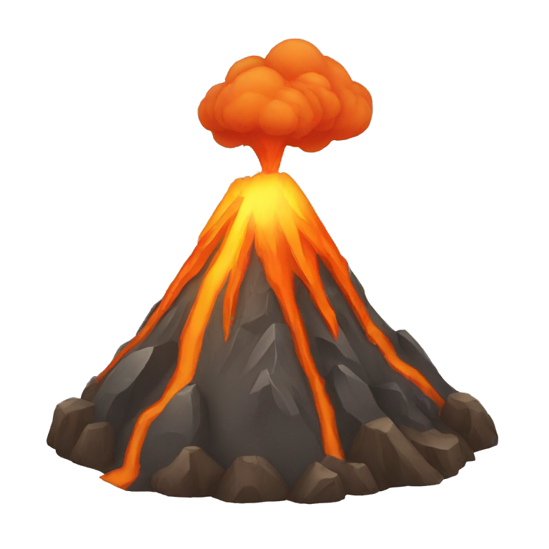 Volcano emoji