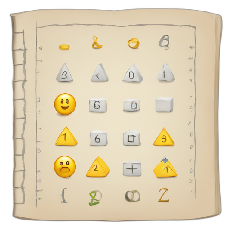 Maths book emoji