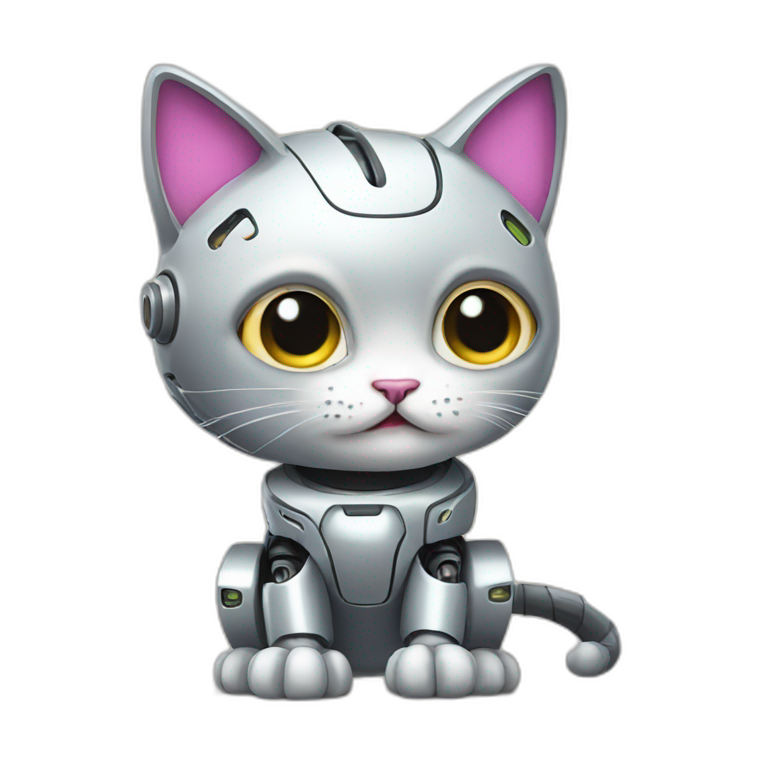 robot cat emoji