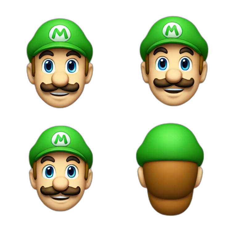 Mario et luigi emoji