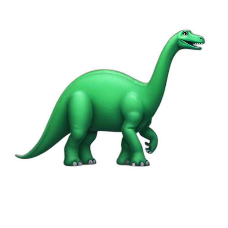 Brontosaurus crude oil emoji