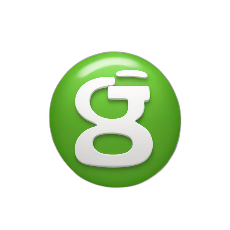 G of google logo emoji