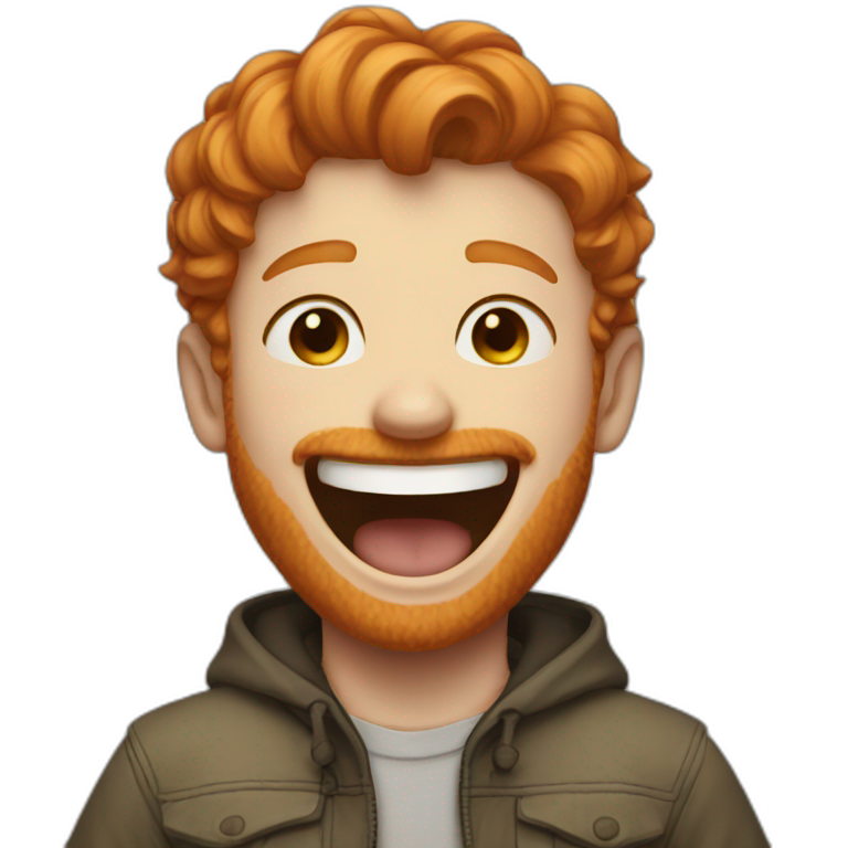 ginger boy laughing meme emoji