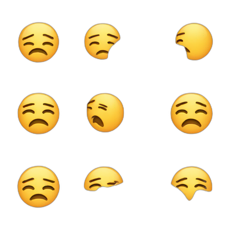 Sad emoji  emoji