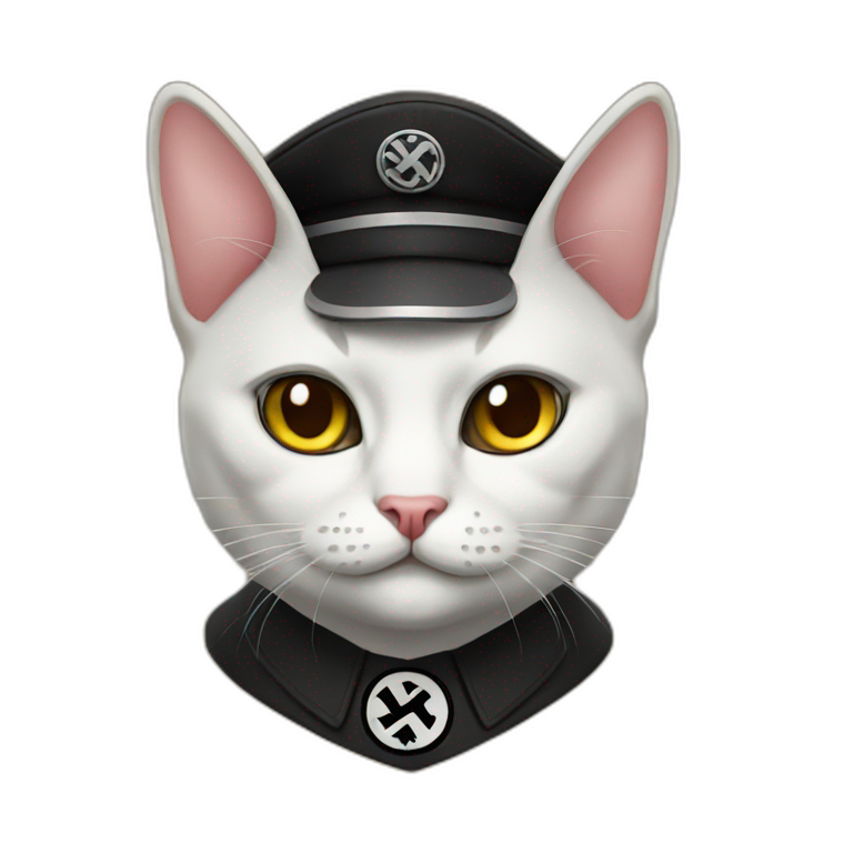 nazi cat emoji