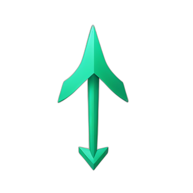 arrow going up emoji