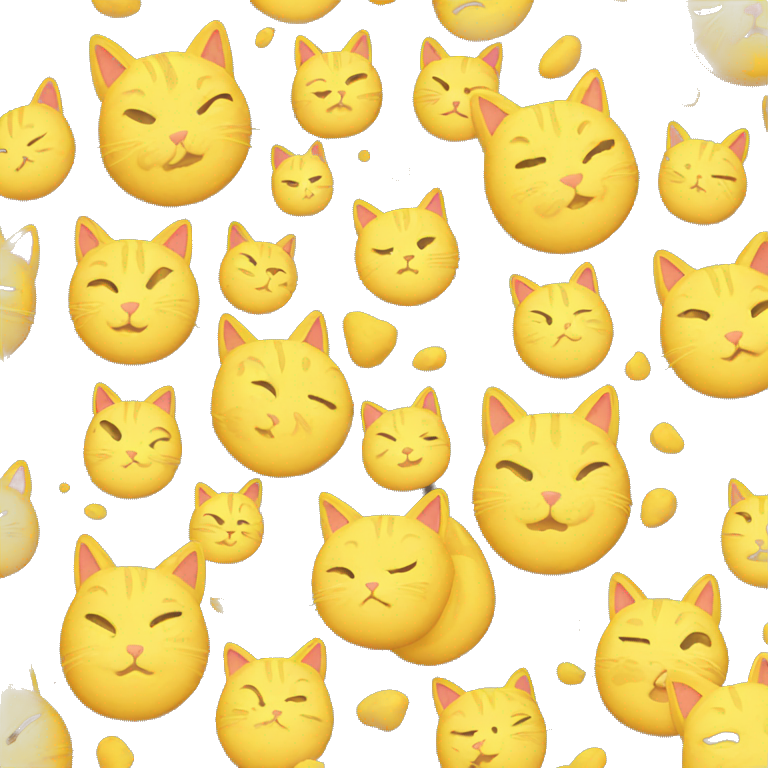 Yellow cat  emoji