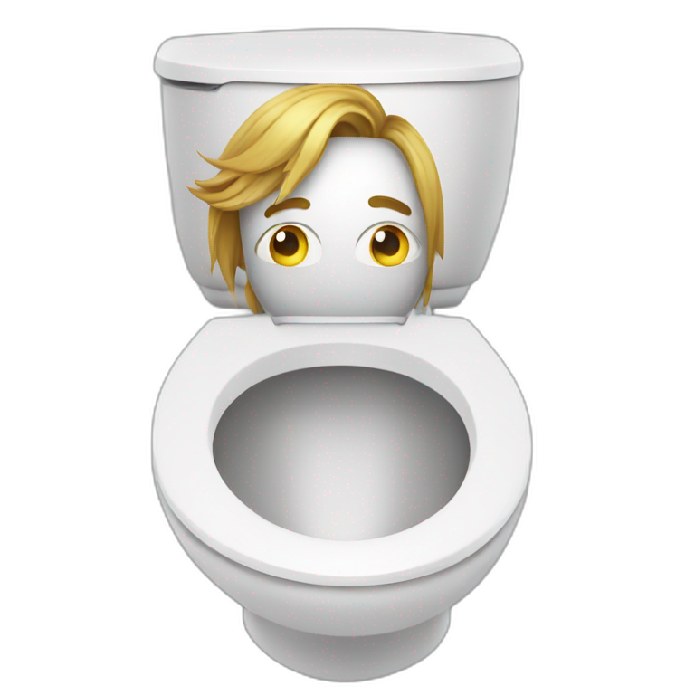 elon musk on toilet emoji