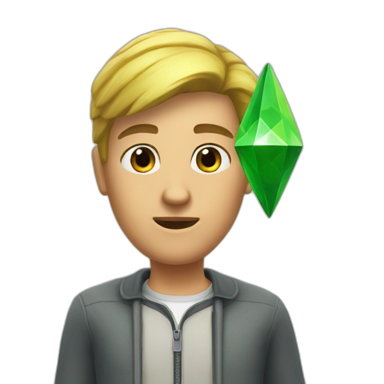 Sims plumbob emoji
