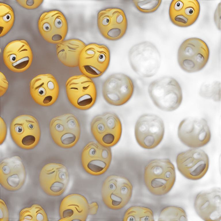 increasing panic emoji
