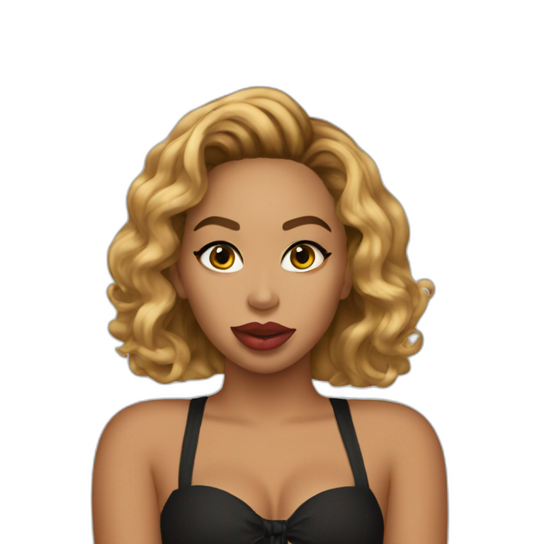 Beyoncé sending me a kiss emoji