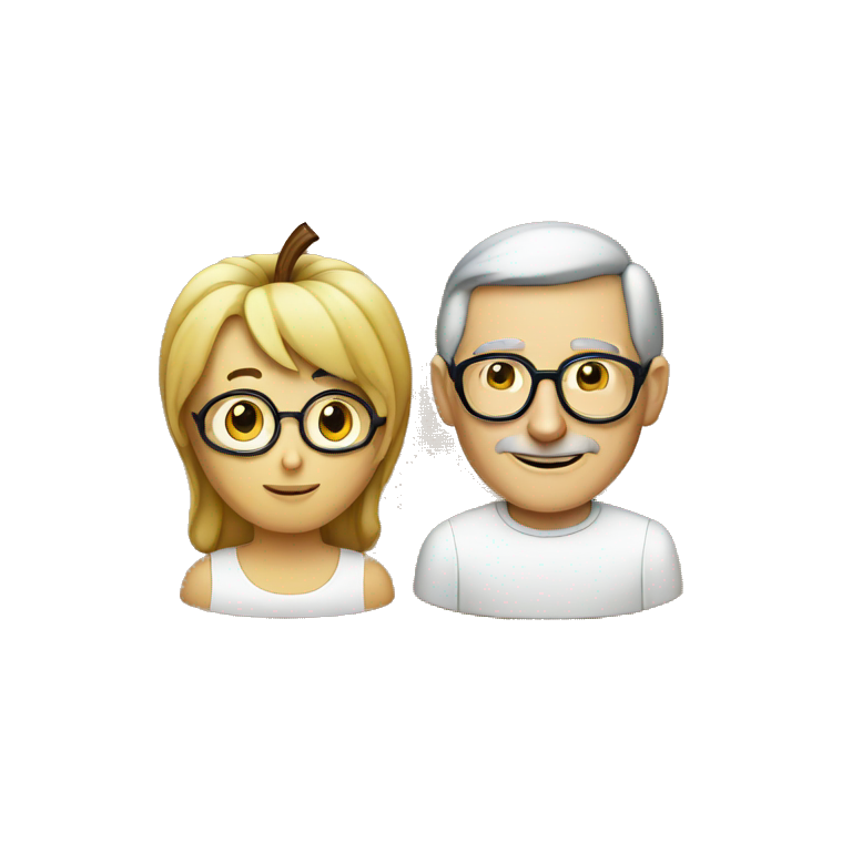Apple and Steve Jobs emoji