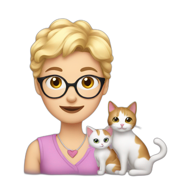 crazy cat lady emoji
