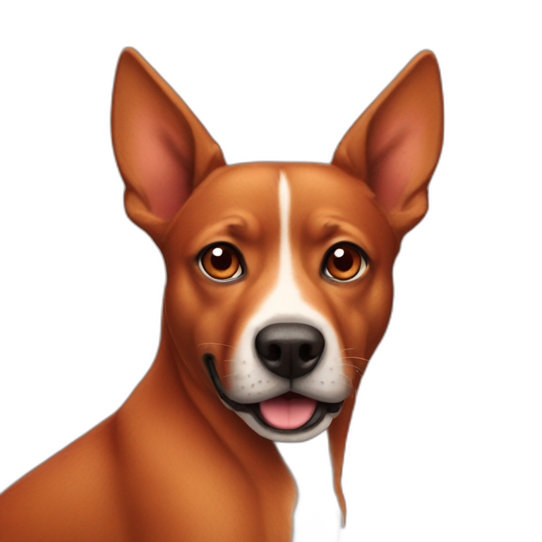 Red dog said no no no emoji