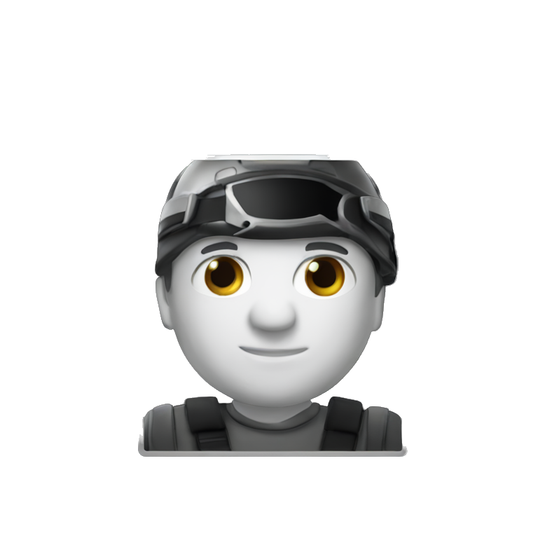 helmeted boy parody focus emoji