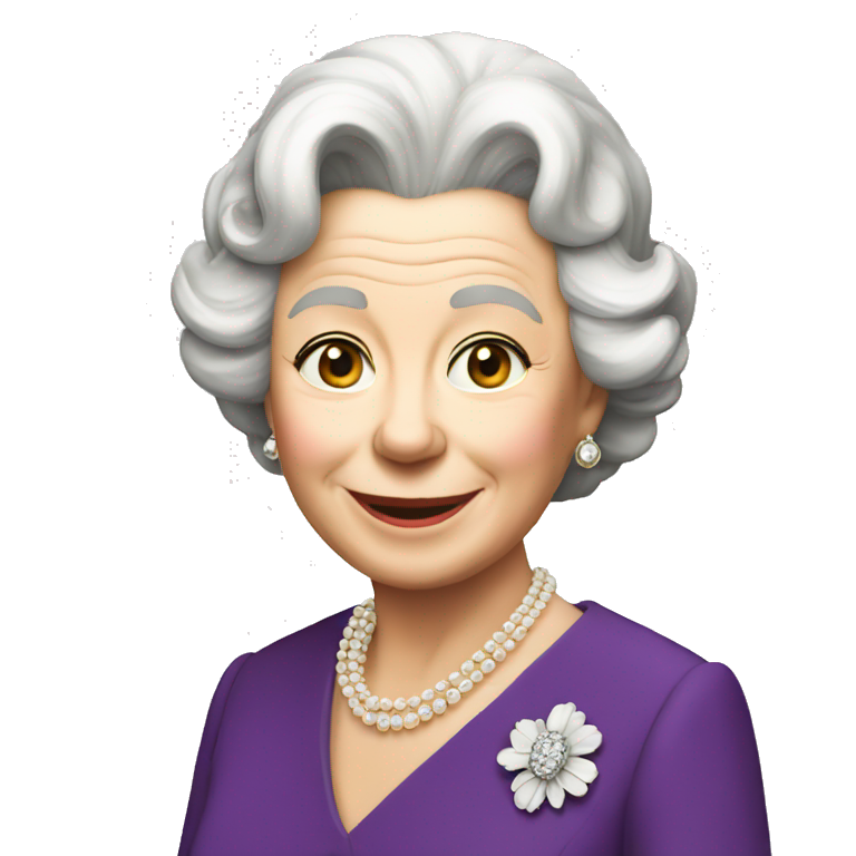 Elizabeth II emoji