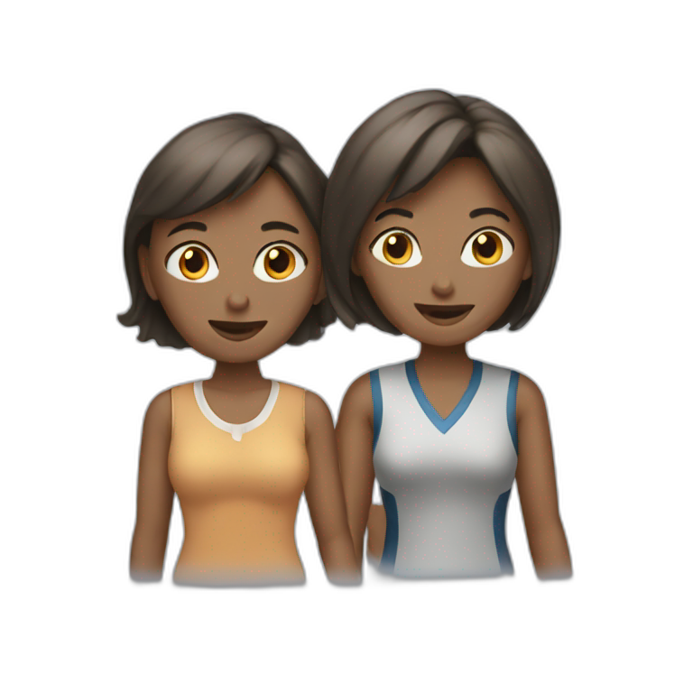 two women hobby emoji