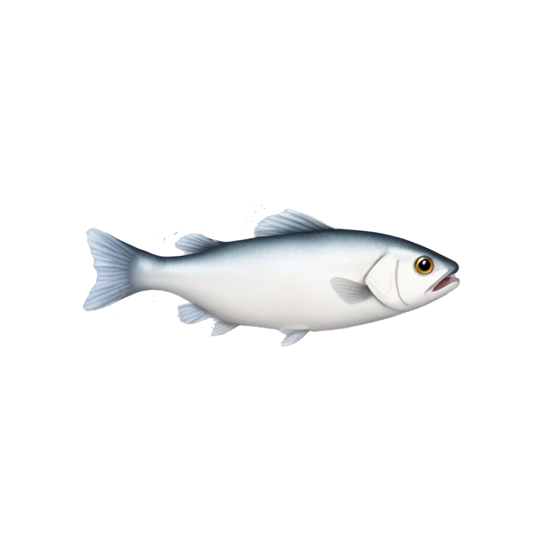 a single white fish fillet emoji