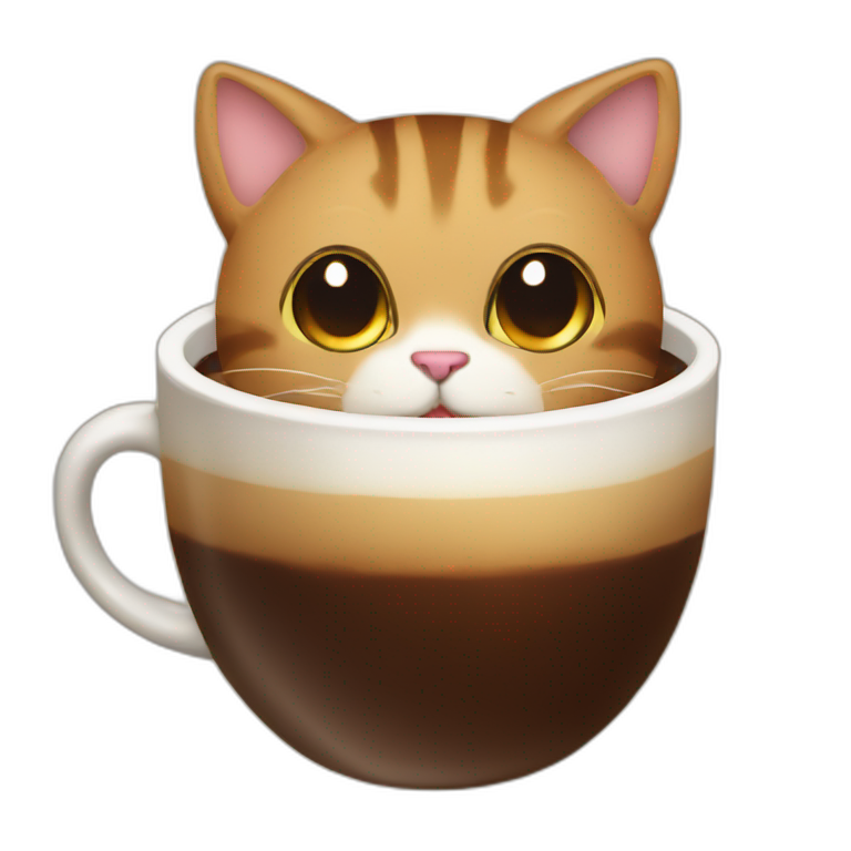 coffee cat emoji