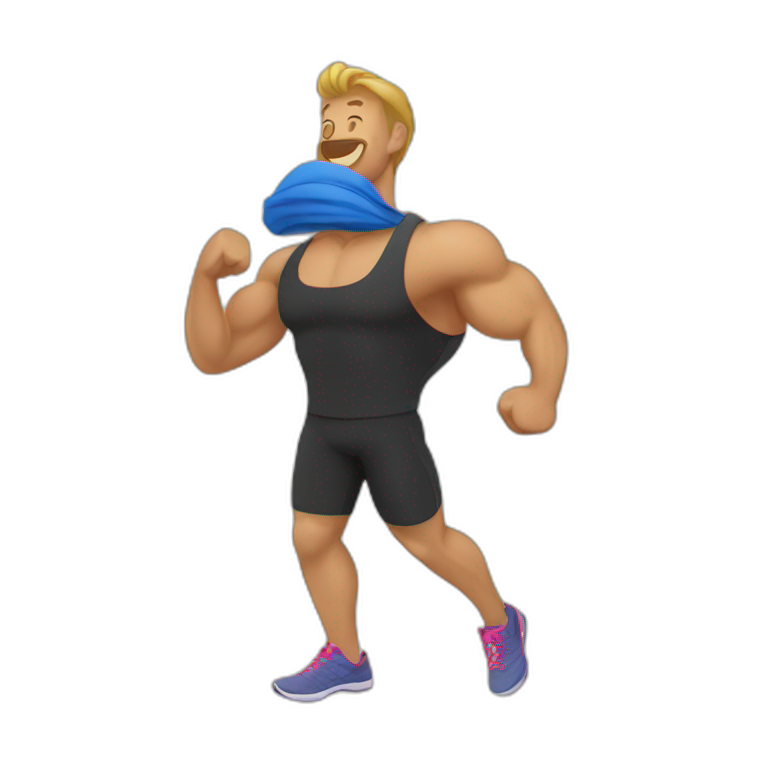 fitness in france emoji