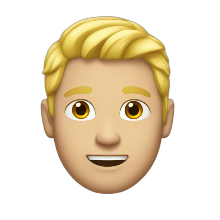 Blond guy  emoji