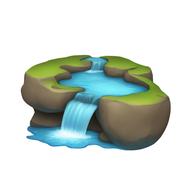 water stream  emoji