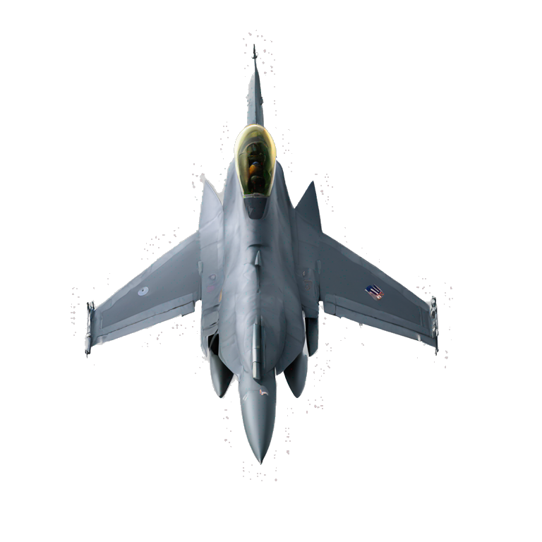 f-16 emoji