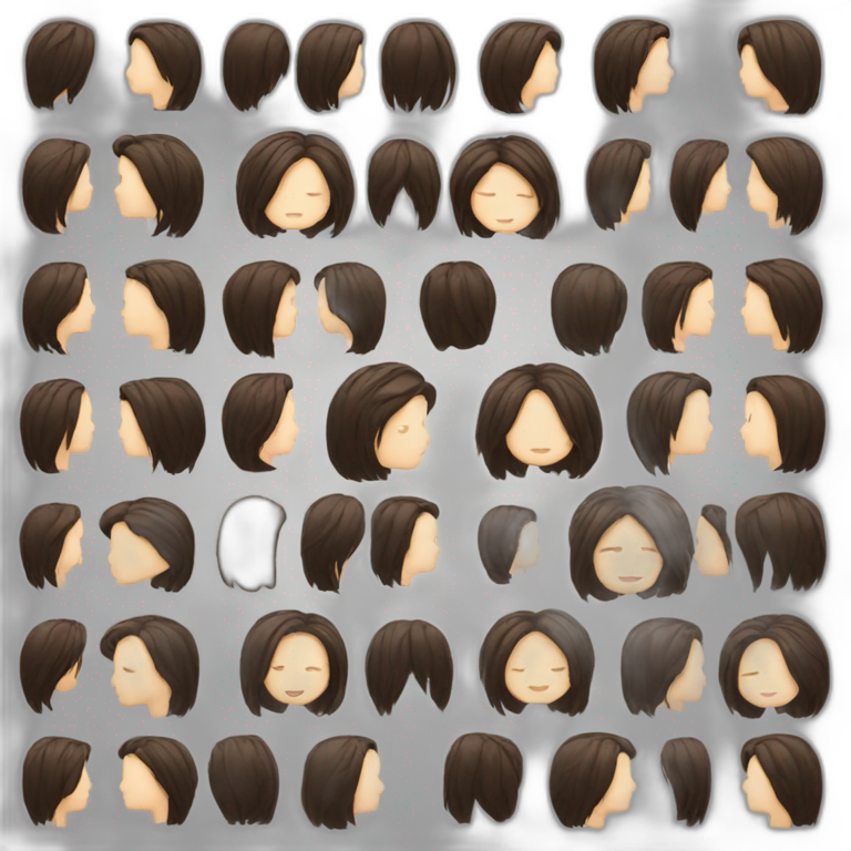 hair emoji