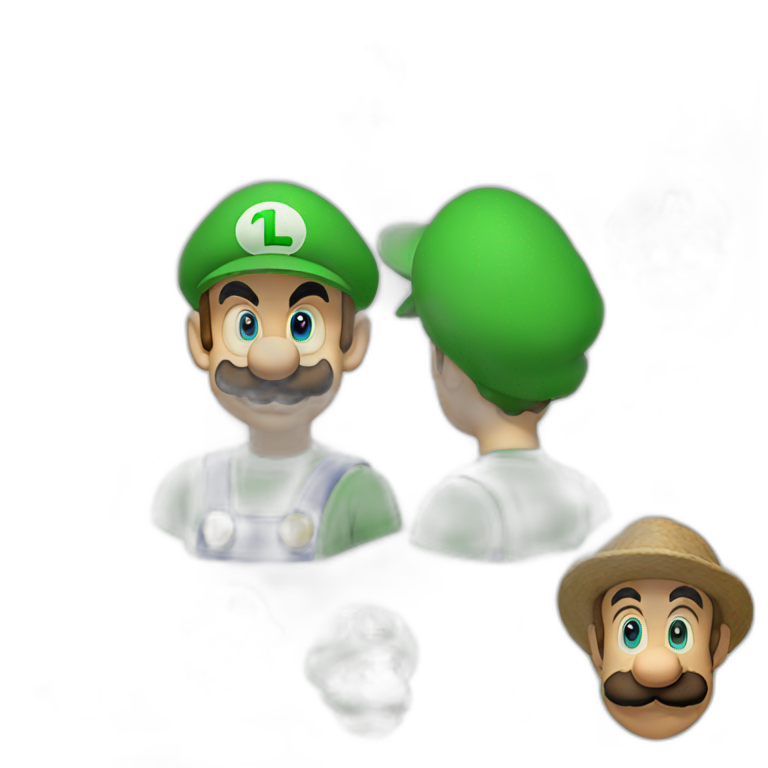 Super Mario Luigi emoji