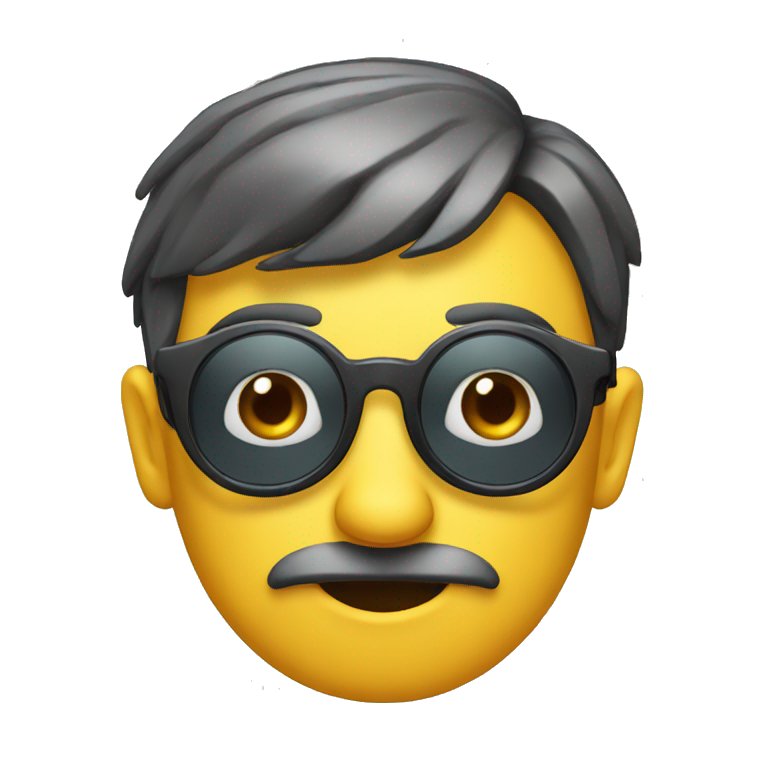 Poisson avec des lunettes  emoji