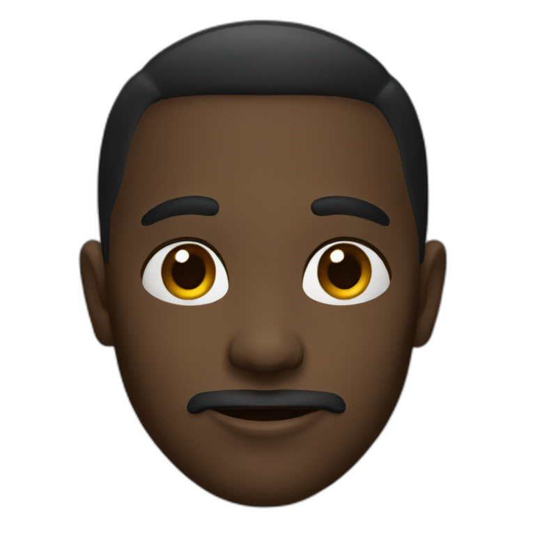 live Black emoji