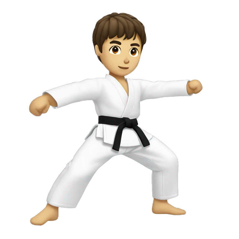 taekwondo kick emoji