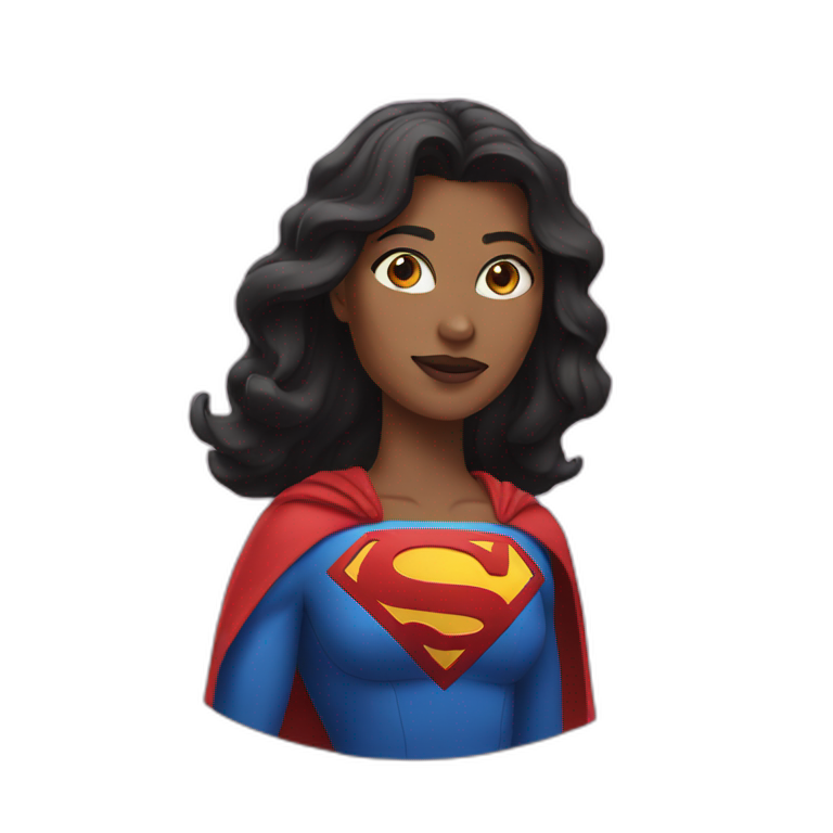 Superwoman emoji