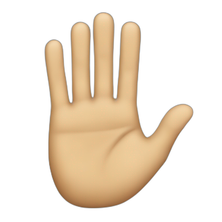khaby lame hand gesture emoji