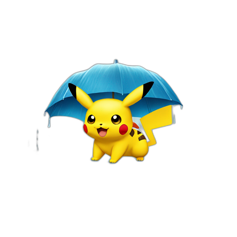 rainy-pikachu emoji