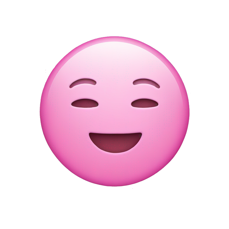 Pink circle emoji