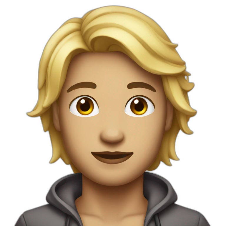 Sexy  Tano (Portrait, front facing, Apple iOS 17 style) emoji