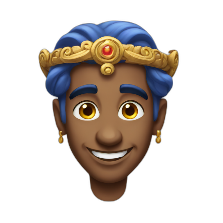 genie from Aladdin emoji