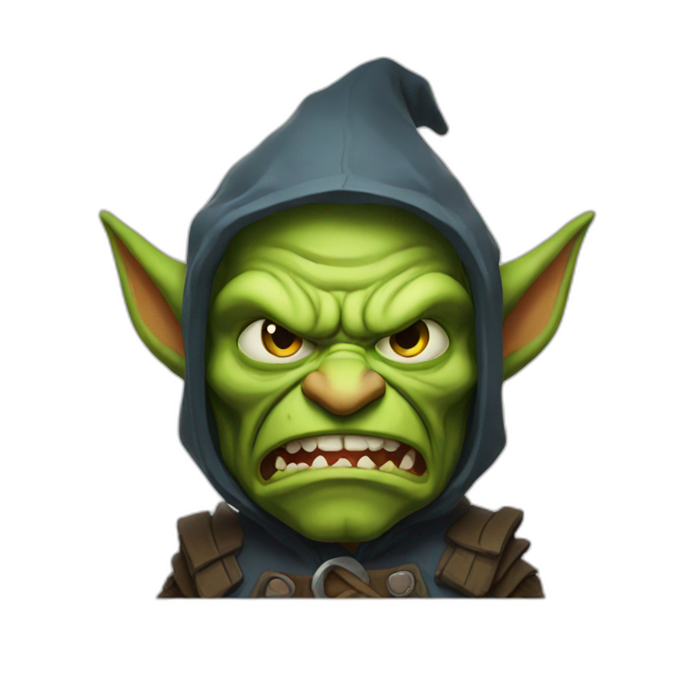 angry fantasy goblin emoticon emoji