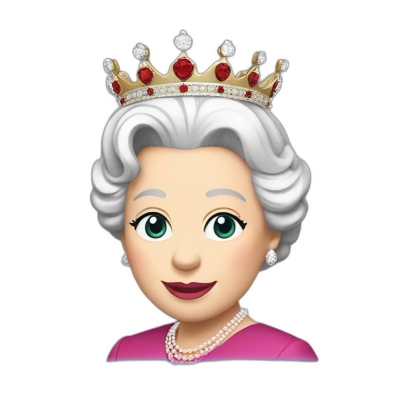 Queen Elizabeth II emoji