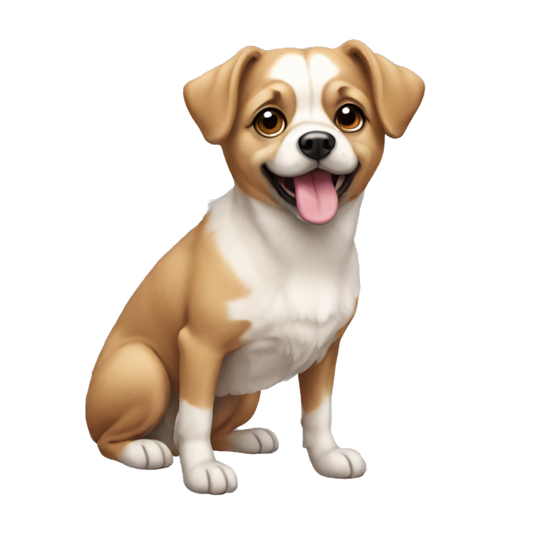 pomenarian small dog emoji