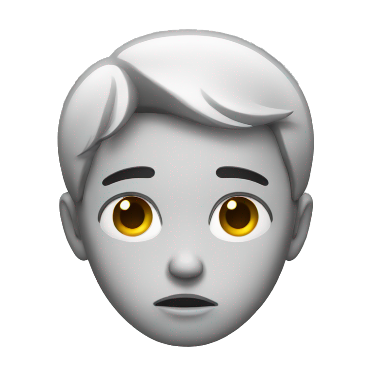 Sad boy emoji