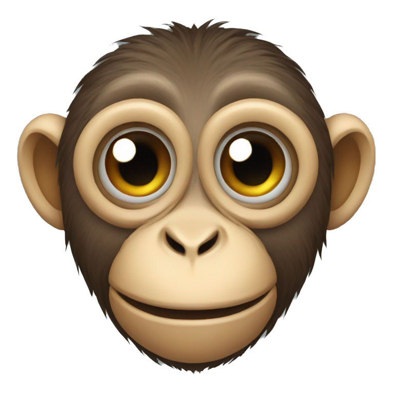 Monkey with one eye emoji