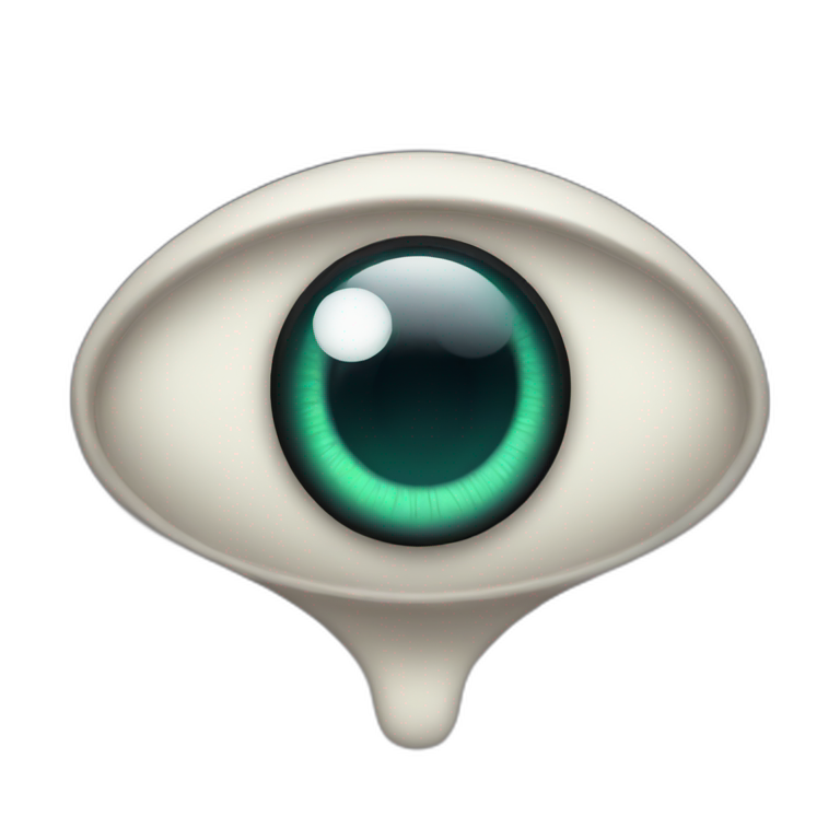 alien with huge eyes emoji