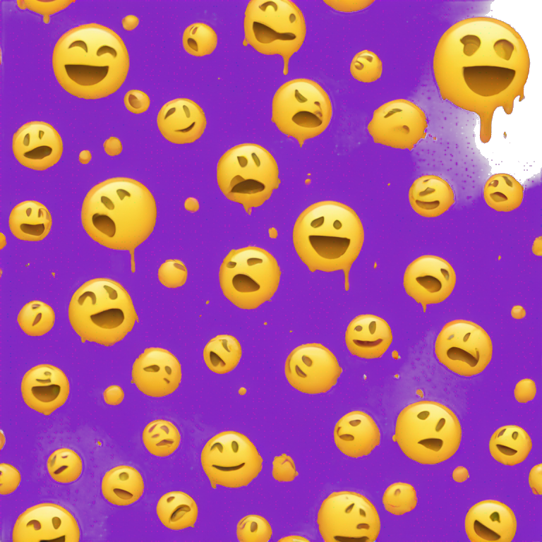 splatter purple emoji