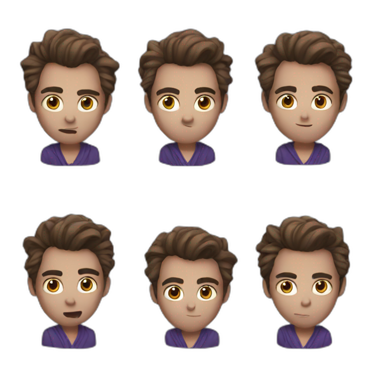 Twilight amazed emoji