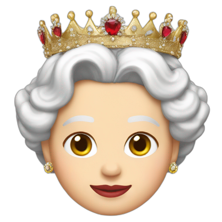 queen Elizabeth II emoji