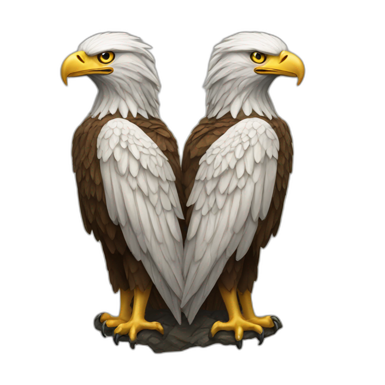 two-headed eagle emoji