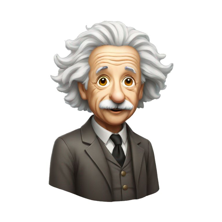 Albert Einstein  emoji